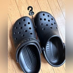 Brand New Black Crocs W7 M5